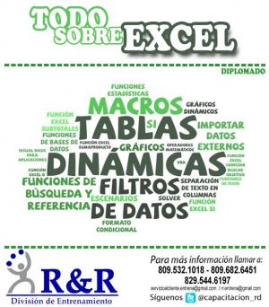 Todo sobre Excel - Diplomado