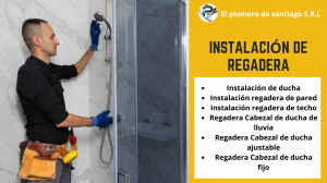 Instalacion de regadera