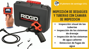 Inspeccion de desagues con camara